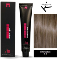 Karibelly Color Action Перманентна крем-фарба для волосся_7.7 тютюновий русявий 100мл Karibelly Color Action Перманентна крем-фарба для волосся_7.7 тютюновий русявий 100мл