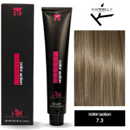 Karibelly Color Action Перманентна крем-фарба для волосся_7.3 золотистий блонд 100мл