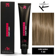 Karibelly Color Action Перманентна крем-фарба для волосся_7.33 інтенсивний золотистий блонд 100мл Karibelly Color Action Перманентна крем-фарба для волосся_7.33 інтенсивний золотистий блонд 100мл