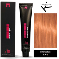 Karibelly Color Action Перманентна крем-фарба для волосся_8.44 інтенсивний каштановий світлий блондин 100мл