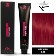 Karibelly Color Action Перманентна крем-фарба для волосся_8.66 інтенсивний червоний світло-русявий 100мл Karibelly Color Action Перманентна крем-фарба для волосся_8.66 інтенсивний червоний світло-русявий 100мл