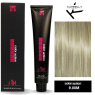 Karibelly Color Action Перманентна крем-фарба для волосся_9.00M дуже світло-русявий мат 100мл