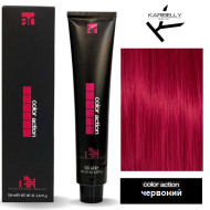 Karibelly Color Action Перманентна крем-фарба для волосся_R / CR Rosso червоний 100мл Karibelly Color Action Перманентна крем-фарба для волосся_R / CR Rosso червоний 100мл