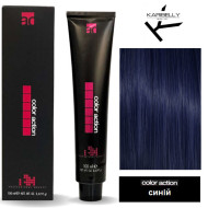 Karibelly Color Action Перманентна крем-фарба для волосся_B / CB Blu синій 100мл Karibelly Color Action Перманентна крем-фарба для волосся_B / CB Blu синій 100мл