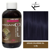 Karibelly Coloring Oil Безаміачна фарба з аргановою олією_1.70 чорне дерево 150мл