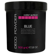 Karibelly Color Action Deco Powder Blue_Освітлююча пудра без пилу до 9 тонів(блакитна) 500гр Karibelly Color Action Deco Powder Blue_Освітлююча пудра без пилу до 9 тонів(блакитна) 500гр