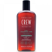 American Crew 3-in-1 Chamomile+Pine_Шампунь, кондиціонер та гель для душу 3в1 450мл American Crew 3-in-1 Chamomile+Pine_Шампунь, кондиціонер та гель для душу 3в1 450мл