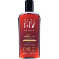 American Crew 3-in-1 Ginger+Tea_Шампунь, кондиціонер та гель для душу 3в1 450мл American Crew 3-in-1 Ginger+Tea_Шампунь, кондиціонер та гель для душу 3в1 450мл