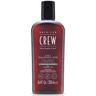 American Crew 3-in-1 Chamomile+Pine_Шампунь, кондиціонер та гель для душу 3в1 250мл