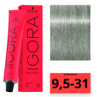 Schwarzkopf Igora Royal Стійка крем-фарба для волосся_9,5-31 пастельний матовий сандре 60мл Schwarzkopf Igora Royal Стійка крем-фарба для волосся_9,5-31 пастельний матовий сандре 60мл