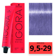 Schwarzkopf Igora Royal Стійка крем-фарба для волосся_9,5-29 пастельний попелясто-фіолетовий 60мл Schwarzkopf Igora Royal Стійка крем-фарба для волосся_9,5-29 пастельний попелясто-фіолетовий 60мл