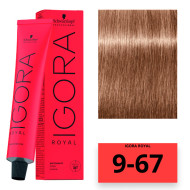 Schwarzkopf Igora Royal Стійка крем-фарба для волосся_9-67 блондин шоколадний мідний 60мл Schwarzkopf Igora Royal Стійка крем-фарба для волосся_9-67 блондин шоколадний мідний 60мл
