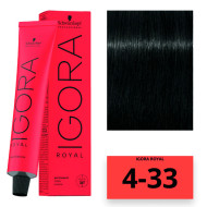 Schwarzkopf Igora Royal Стійка крем-фарба для волосся_4-33 середній коричневий матовий екстра 60мл Schwarzkopf Igora Royal Стійка крем-фарба для волосся_4-33 середній коричневий матовий екстра 60мл