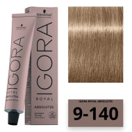 Schwarzkopf Igora Royal Absolutes Стійка крем-фарба_9-140 екстра світлий сандре бежевий 60мл Schwarzkopf Igora Royal Absolutes Стійка крем-фарба_9-140 екстра світлий сандре бежевий 60мл