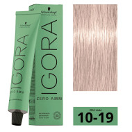 Schwarzkopf Igora Zero Amm Стійка крем-фарба без аміаку_10-19 ультра блондин Cendre Violet 60мл Schwarzkopf Igora Zero Amm Стійка крем-фарба без аміаку_10-19 ультра блондин Cendre Violet 60мл