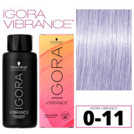 Schwarzkopf Igora Vibrance Деміперманентна фарба для волосся_0-11 антижовтий мікстон 60мл Schwarzkopf Igora Vibrance Деміперманентна фарба для волосся_0-11 антижовтий мікстон 60мл