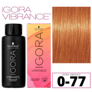 Schwarzkopf Igora Vibrance Деміперманентна фарба для волосся_0-77 мідний 60мл Schwarzkopf Igora Vibrance Деміперманентна фарба для волосся_0-77 мідний 60мл