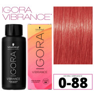 Schwarzkopf Igora Vibrance Деміперманентна фарба для волосся_0-88 червоний 60мл Schwarzkopf Igora Vibrance Деміперманентна фарба для волосся_0-88 червоний 60мл