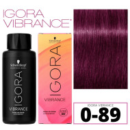 Schwarzkopf Igora Vibrance Деміперманентна фарба для волосся_0-89 червоно-фіолетовий 60мл