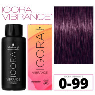 Schwarzkopf Igora Vibrance Деміперманентна фарба для волосся_0-99 фіолетовий 60мл Schwarzkopf Igora Vibrance Деміперманентна фарба для волосся_0-99 фіолетовий 60мл