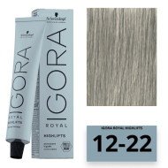 Schwarzkopf Igora Royal Color Highlifts Перманентная крем-фарба_12-22 спеціальний блондин попелястий екстра 60 Schwarzkopf Igora Royal Color Highlifts Перманентная крем-фарба_12-22 спеціальний блондин попелястий екстра 60