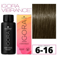 Schwarzkopf Igora Vibrance Деміперманентна фарба для волосся_6-16 темно-русявий сандре 60мл Schwarzkopf Igora Vibrance Деміперманентна фарба для волосся_6-16 темно-русявий сандре 60мл