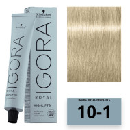 Schwarzkopf Igora Royal Color Highlifts Перманентная крем-фарба_10-1 ультра блондин сандре 60мл Schwarzkopf Igora Royal Color Highlifts Перманентная крем-фарба_10-1 ультра блондин сандре 60мл