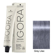 Schwarzkopf Igora Royal Absolutes Silverwhite Стійка крем-фарба для натурального сивого волосся_Grey Lilac 60м