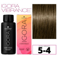 Schwarzkopf Igora Vibrance Деміперманентна фарба для волосся_5-4 світло-коричневий бежевий 60мл Schwarzkopf Igora Vibrance Деміперманентна фарба для волосся_5-4 світло-коричневий бежевий 60мл