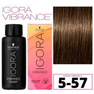 Schwarzkopf Igora Vibrance Деміперманентна фарба для волосся_5-57 світло-коричневий мідний золотистий 60мл Schwarzkopf Igora Vibrance Деміперманентна фарба для волосся_5-57 світло-коричневий мідний золотистий 60мл