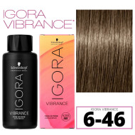 Schwarzkopf Igora Vibrance Деміперманентна фарба для волосся_6-46 темно-русявий бежевий шоколадний 60мл Schwarzkopf Igora Vibrance Деміперманентна фарба для волосся_6-46 темно-русявий бежевий шоколадний 60мл