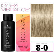 Schwarzkopf Igora Vibrance Деміперманентна фарба для волосся_8-0 середньо-русявий натуральний 60мл Schwarzkopf Igora Vibrance Деміперманентна фарба для волосся_8-0 середньо-русявий натуральний 60мл