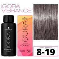 Schwarzkopf Igora Vibrance Деміперманентна фарба для волосся_8-19 середньо-русявий андре фіолетовий 60мл Schwarzkopf Igora Vibrance Деміперманентна фарба для волосся_8-19 середньо-русявий андре фіолетовий 60мл