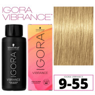 Schwarzkopf Igora Vibrance Деміперманентна фарба для волосся_9-55 золотистий блондин екстра 60мл