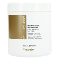 Fanola Curly Shine Mask_Маска для кучерявого волосся 1000мл Fanola Curly Shine Mask_Маска для кучерявого волосся 1000мл