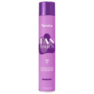 Fanola Fan Touch Fix It Extra Strong Spray Lacquer_Лак для волосся екстрасильної фіксації 750мл Fanola Fan Touch Fix It Extra Strong Spray Lacquer_Лак для волосся екстрасильної фіксації 750мл