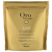 Fanola De-Color Keratin 24K_Освітлювальний порошок з кератином 500 гр