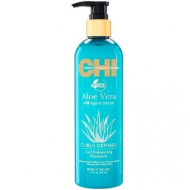 CHI Aloe Vera Curls Defined Shampoo_Шампунь для кучерявого волосся з олією алое віра 340мл CHI Aloe Vera Curls Defined Shampoo_Шампунь для кучерявого волосся з олією алое віра 340мл