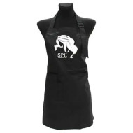 SPL 905071-A Barber Apron_Фартух односторонній чорний поліестер 60х70см SPL 905071-A Barber Apron_Фартух односторонній чорний поліестер 60х70см