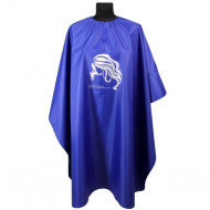 SPL 905073-C Haircutting Cape_Пеньюар з поліестера синій 150х130см SPL 905073-C Haircutting Cape_Пеньюар з поліестера синій 150х130см