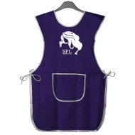 SPL 905072-B Hairdresser Apron_Фартух двосторонній синій поліестер 80х50см