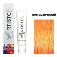 Elea Professional Artisto Funky Colors_Тонувальний гель помаранчевий 100мл Elea Professional Artisto Funky Colors_Тонувальний гель помаранчевий 100мл