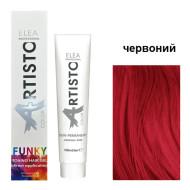 Elea Professional Artisto Funky Colors_Тонувальний гель червоний 100мл Elea Professional Artisto Funky Colors_Тонувальний гель червоний 100мл