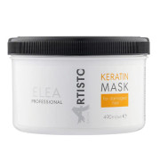 Elea Professional Artisto Keratin Mask For Damaged Hair_Маска реструктуруюча 490мл Elea Professional Artisto Keratin Mask For Damaged Hair_Маска реструктуруюча 490мл