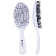 Salon Professional_Щітка масажна для волосся біла глянець велика 18200 Salon Professional_Щітка масажна для волосся біла глянець велика 18200