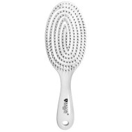 Salon Professional_Щітка масажна біла матова велика Salon Professional_Щітка масажна біла матова велика
