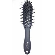 Salon Professional_Щітка тунельна продувна карбонова сіра матова 18045РТ Salon Professional_Щітка тунельна продувна карбонова сіра матова 18045РТ
