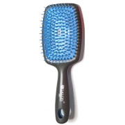 Salon Professional_Щітка масажна на гумовій подушці квадратна велика блакитна 8Н59 Salon Professional_Щітка масажна на гумовій подушці квадратна велика блакитна 8Н59