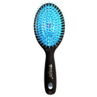 Salon Professional_Щітка масажна на гумовій подушці маленька блакитна 8Н061 Salon Professional_Щітка масажна на гумовій подушці маленька блакитна 8Н061