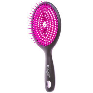 Salon Professional_Щітка масажна на гумовій подушці середня фіолетова 8Н61 Salon Professional_Щітка масажна на гумовій подушці середня фіолетова 8Н61